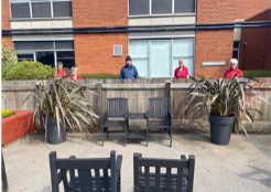 Hinchingbrooke Hospitals garden